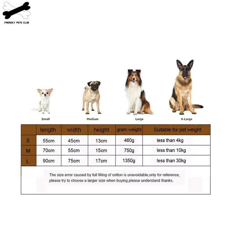 Haustier Hund Bett Weichen Kissen L Förmigen Platz Kissen Maschine Waschbar Abdeckung Und Abnehmbare Matte Katze Haus Für Welpen Medium Große Hund